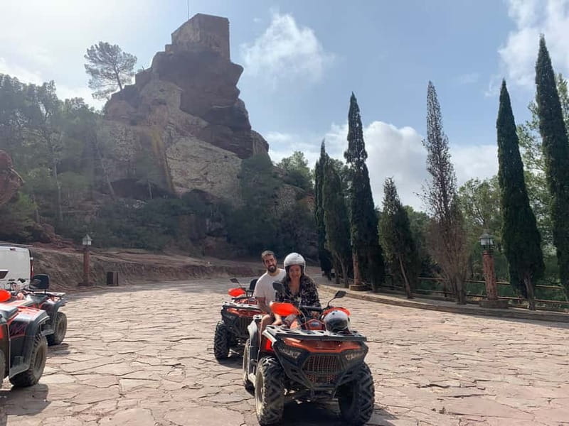 Salou: Off-Road Guided Quad Safari with Hotel Pickup - Two hours to the red mountain
