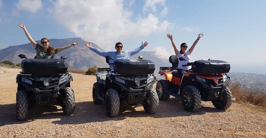 Santorini: ATV guided tour around the South of the island - The guide makes more difference than the quad
