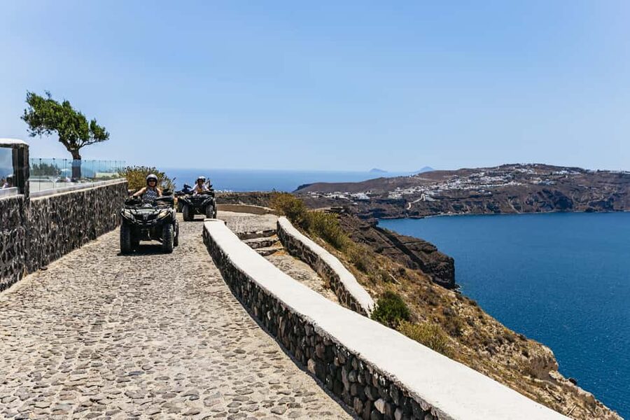 Santorini: ATV Quad Bike Tour with Lunch and Pickup - How safe and comfortable is the ride?