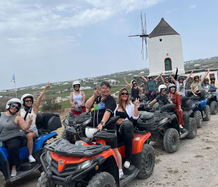 Santorini: ATV-Quad Experience Tour + Transportation - Timing, pickup, and cruise passengers