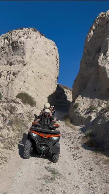 Santorini: ATV-Quad Off-Road Safari with Hidden Trails - Pickup, timing, and what the price covers