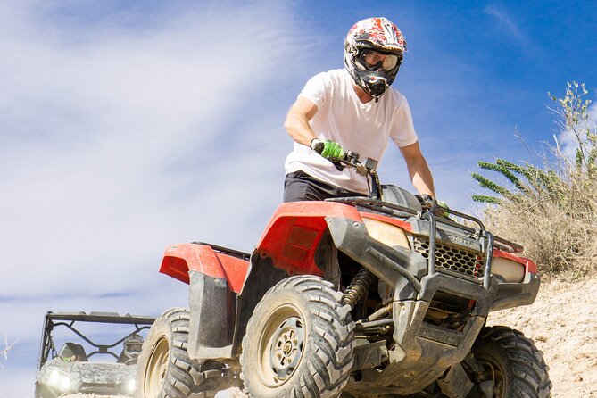 Self-Guided Centipede Desert ATV Rental - Learning to handle the ATV before the real ride