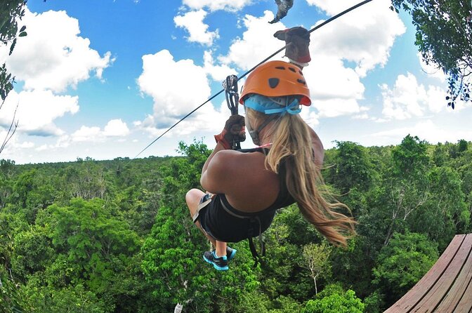 Selvatica Park Ziplines, Cenote, and ATV Tour From Cancun and Riviera Maya - Key points at a glance