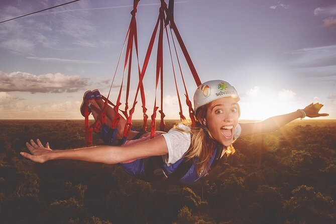 Selvatica Park Ziplines, Cenote, and ATV Tour From Cancun and Riviera Maya - A full day of jungle challenges near Puerto Morelos