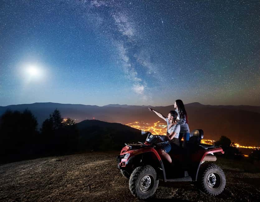 Sharm El-Sheikh: ATV and Camel Ride with BBQ Dinner and Show - The 50-minute ATV and buggy route