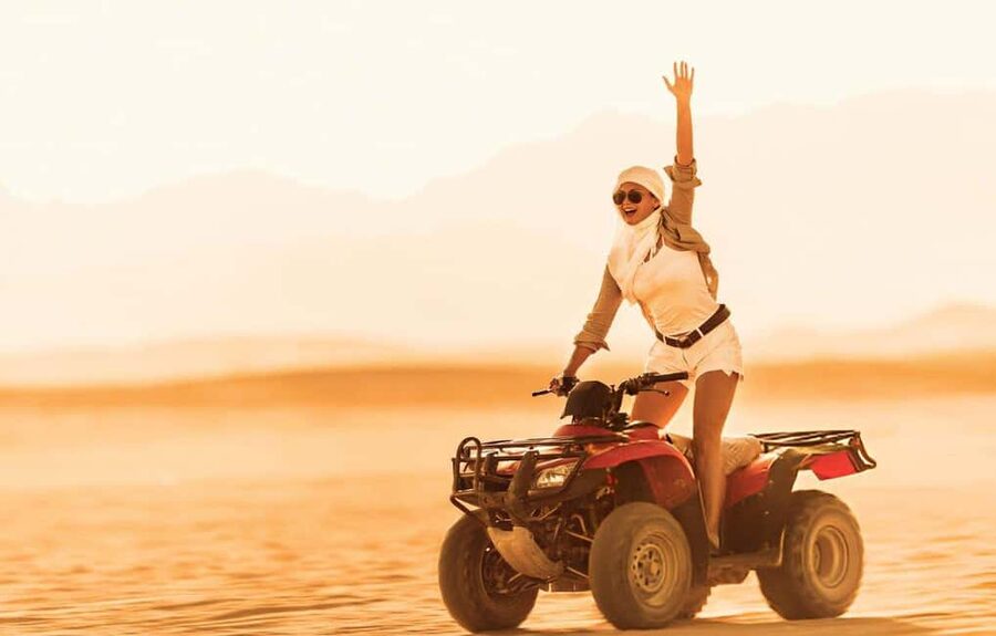 Sharm El Sheikh: ATV Dunes & Waves Adventure with Lunch - Camels, sandboarding, and Bedouin tea