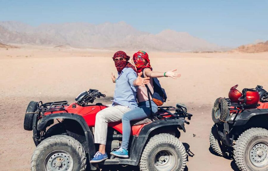 Sharm El Sheikh: ATV Dunes & Waves Adventure with Lunch - Banana boats, tube rides, and a wet change of pace
