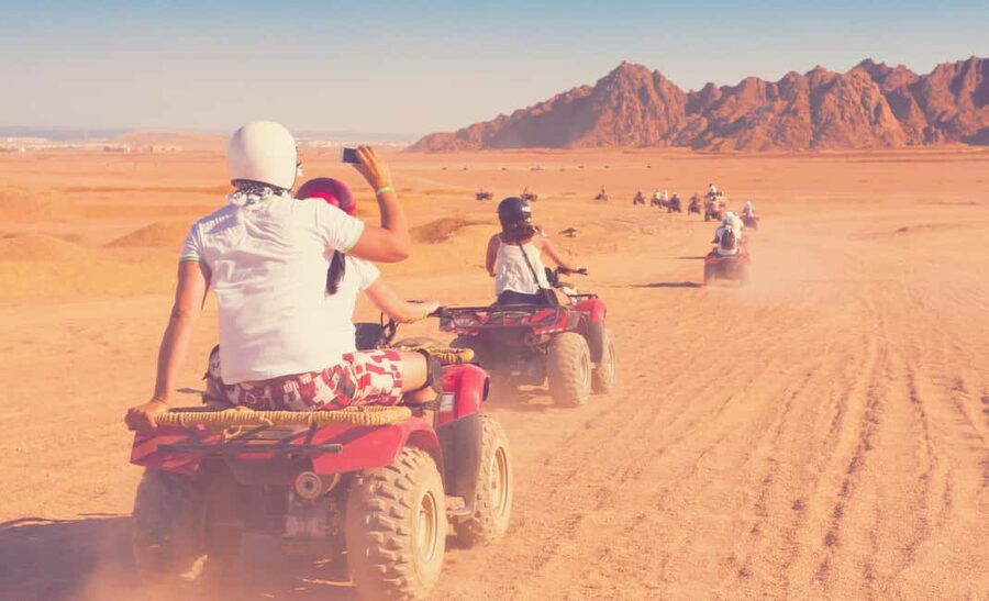 Sharm El-Sheikh: Morning Desert ATV Quad or Buggy Adventure - A busy South Sinai morning for $22