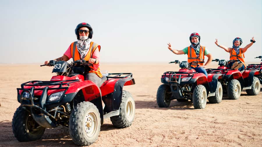 Sharm El Sheikh: Quad Biking, Camel Ride & Bedouin Dinner. - Dinner under the stars comes with a long show
