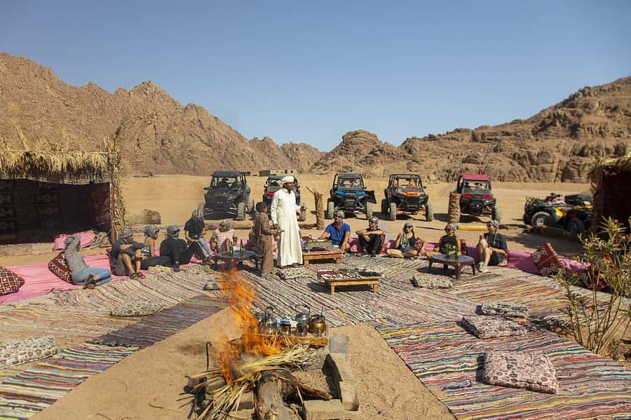 Sharm El Sheikh: Quad Biking & Desert Safari with Pickup - Leaving Sharm El Sheikh for the Sinai desert