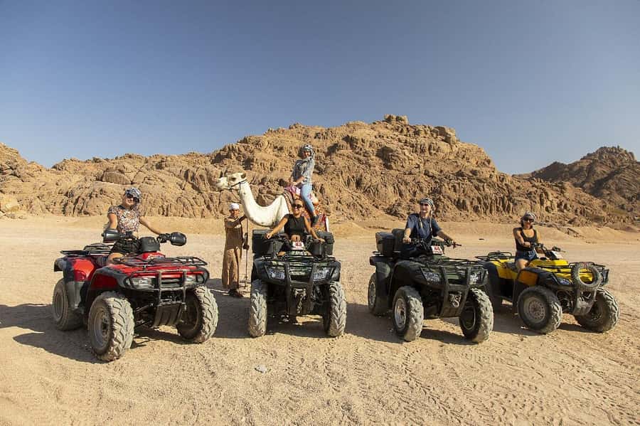 Sharm El Sheikh: Quad Biking & Desert Safari with Pickup - Your first quad-bike briefing