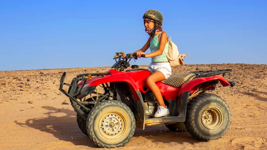 Sharm El Sheikh: Quad Biking trip with Authentic Bedouin Tea - Echo Temple and the pauses along the route