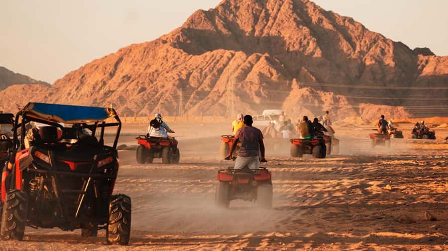 Sharm El Sheikh: Quad Biking trip with Authentic Bedouin Tea - Bedouin village and authentic tea