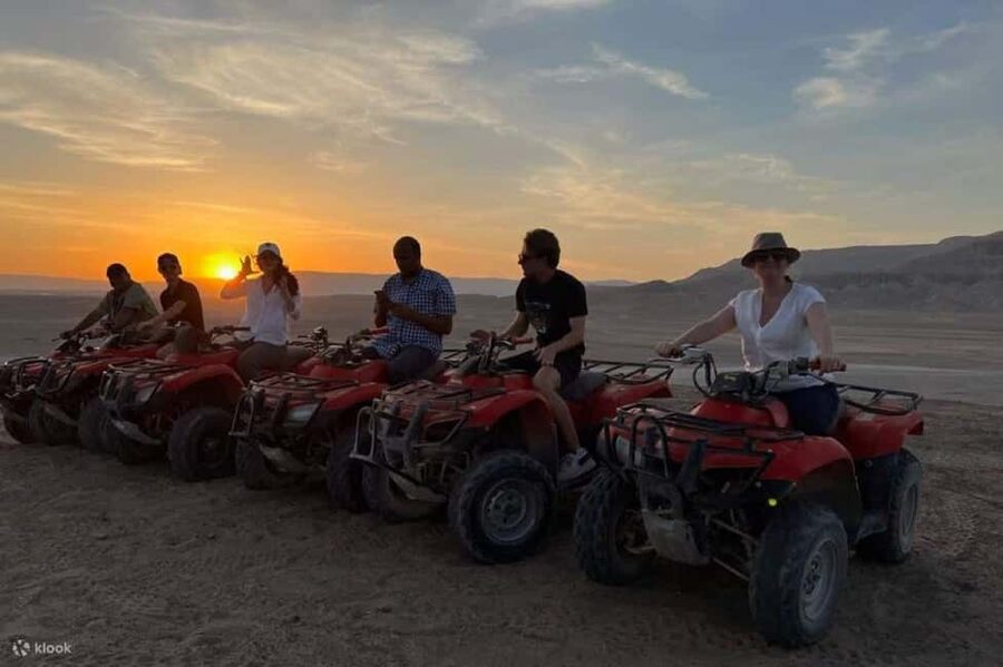 Sharm ElSheikh: ATV Quad & Buggy Adventure Sunrise or Sunset - Dinner and the optional evening program