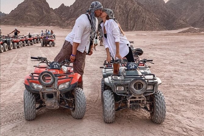 Sharm: Quad Bike or Car Buggy, Camel ride & optional VIP Bedouin Dinner & Show - Key points at a glance