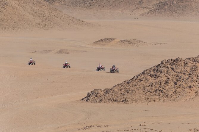 Sharm: Quad Bike or Car Buggy, Camel ride & optional VIP Bedouin Dinner & Show - What the VIP dinner and show includes