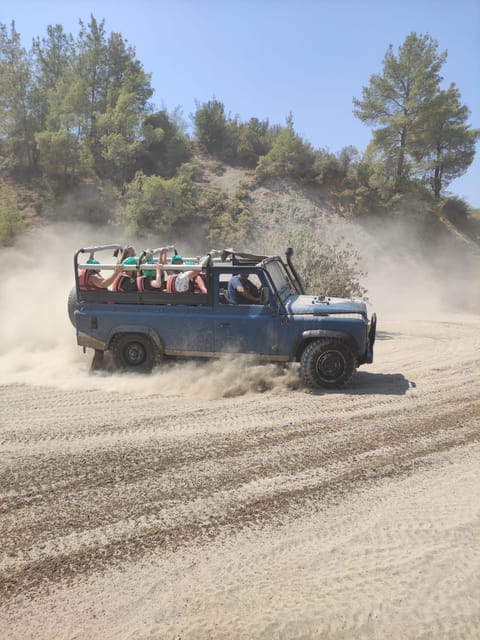 Side&Alanya:Rafting,Jeep,Quad/Buggy Safari/Zipline wLunch - Lunch breaks up the action