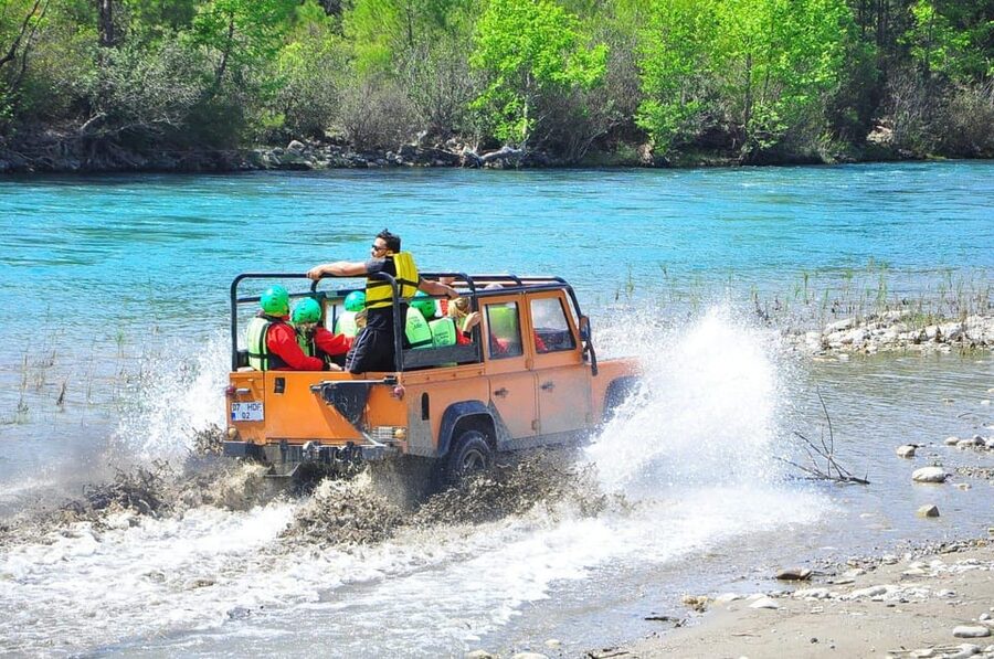 Side&Alanya:Rafting,Jeep,Quad/Buggy Safari/Zipline wLunch - Guides, languages, and the feel of the day