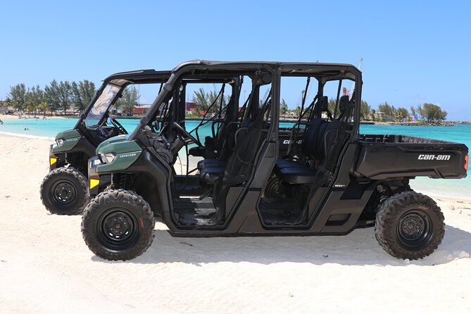 Side By Side Beach Buggy Rentals in Nassau Bahamas - A four-hour Nassau outing on your own terms