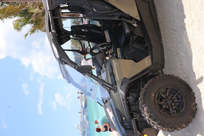Side By Side Beach Buggy Rentals in Nassau Bahamas - Arawak Cay for a local meal