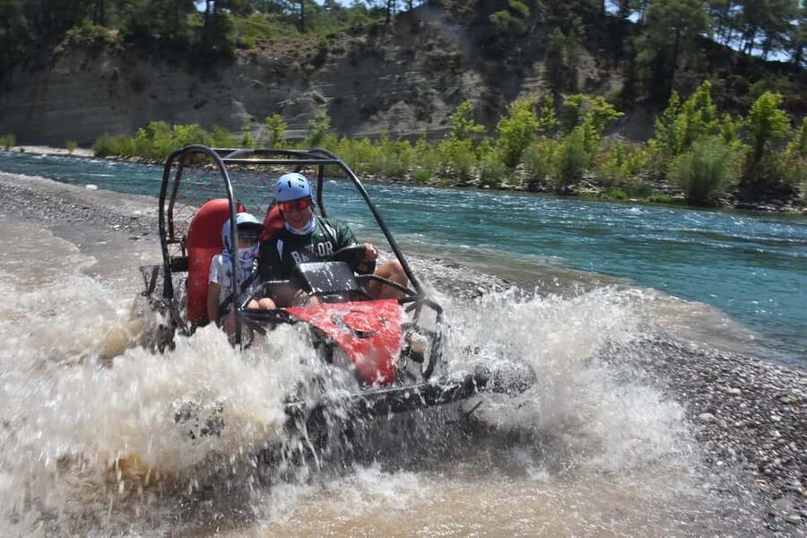 Side: Outdoor Adventure: Rafting, Jeep & Quad w/Lunch - Quad or buggy riding on rough trails