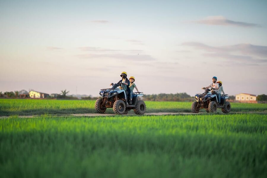Siem Reap: Countryside Khmer village Tour by Quad Bike & ATV - Buddhist temples along the route