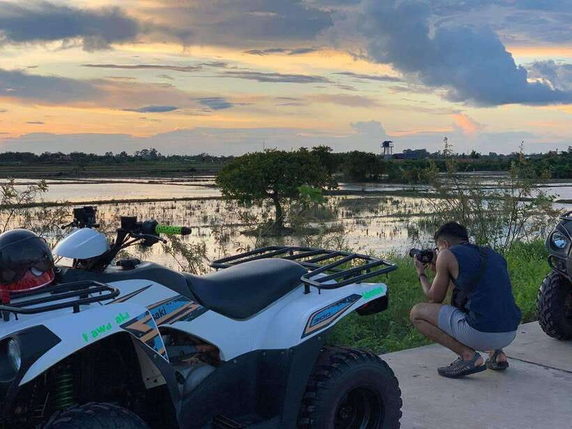 Siem Reap Quad Bike Countryside Tour - Leaving Siem Reap by tuk-tuk at 4:30 pm