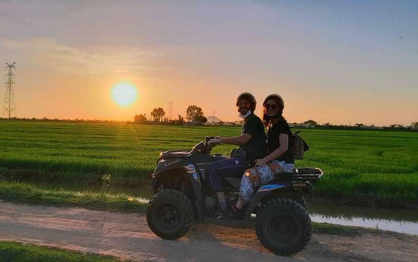 Siem Reap Quad Bike Countryside Tour - Rice paddies, buffalo, and ordinary Cambodian life