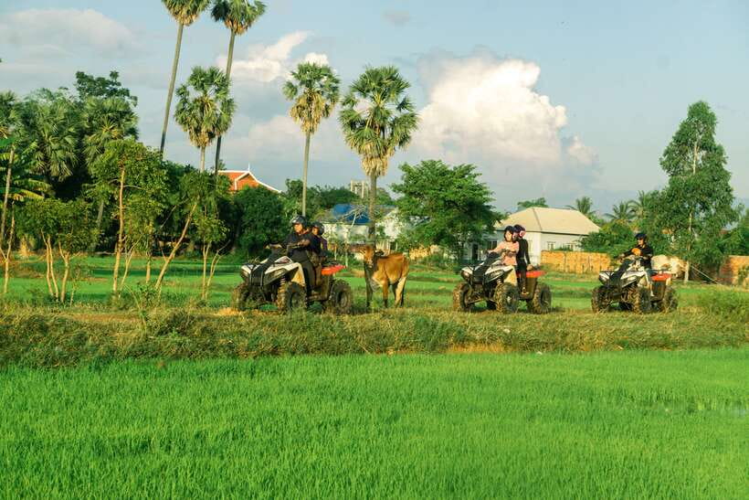 Siem Reap: Quad Bike Tour of Local Villages - Leaving Siem Reap for the village roads