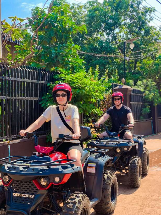 Siem Reap: Quad Bike Tour of Local Villages - The ride back after dark