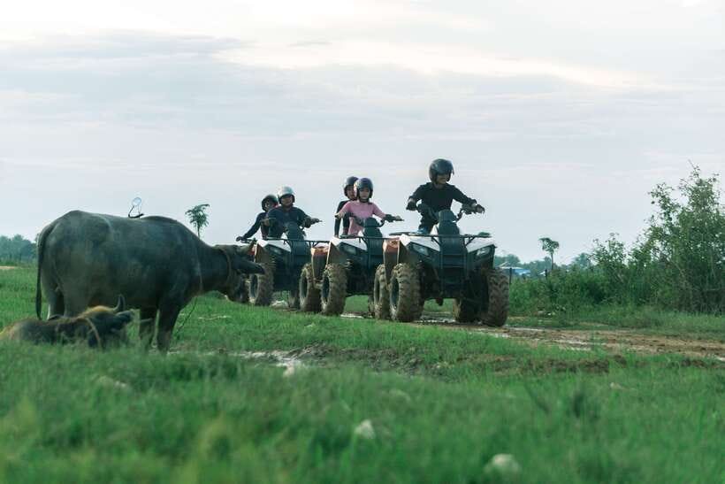 Siem Reap: Quad Bike Tour of Local Villages - Getting comfortable on the quad bike