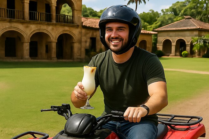 Single ATV Experience: Free Piña Colada + Hacienda Transfer - Mi Casa adds a touch of ranch history