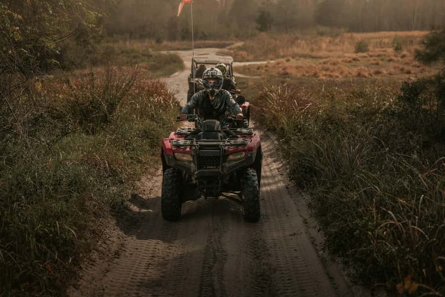 Single-seat ATV Adventure - 1 Hour - Mud, clothes, and what to bring