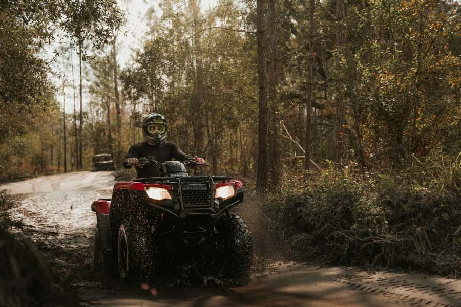 Single-seat ATV Adventure - 1 Hour - Rain or shine, with one important exception