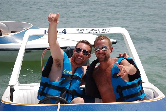 Snorkel, ATV, Zipline and Cenote Adventure from Cancun - Swimming in a limestone cenote