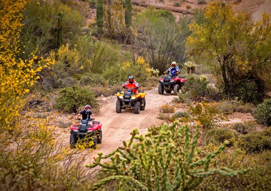 Sonoran Desert: Guided UTV or ATV Desert Tour - Leaving Phoenix for the Agua Fria River Valley