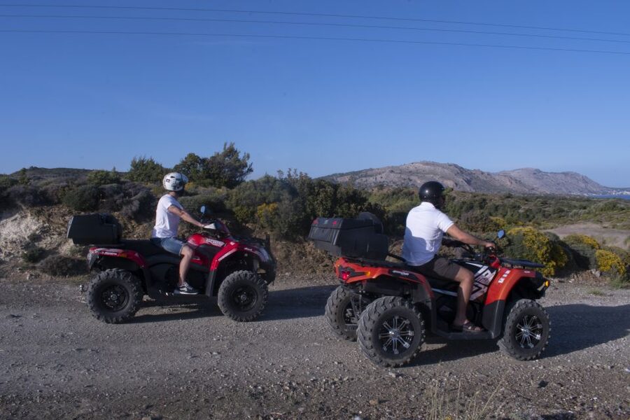 South Rhodes: ATV Quad Guided Tour 2 or 1 person on 1 Quad - Who should book this ride