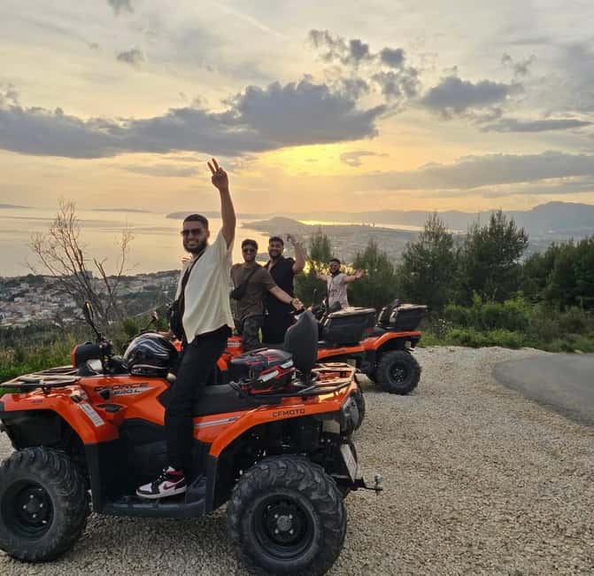 SPLIT: ATV Panorama Tour Podstrana & Horses - Leaving Split for the Podstrana hills