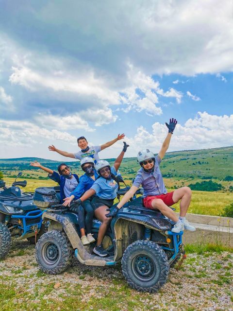Split: Dalmatian Quad Tour with River Swimming & Picnic - The Cetina River stop in summer