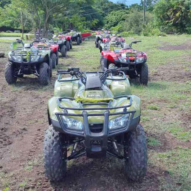 St Kitts: Jungle Bikes Off-Road ATV Tour - Getting your ATV briefing and finding your pace
