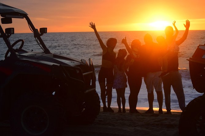 Sunset/Nighttime Migrino Double UTV Tour - From Cabo hotels to the Migriño desert
