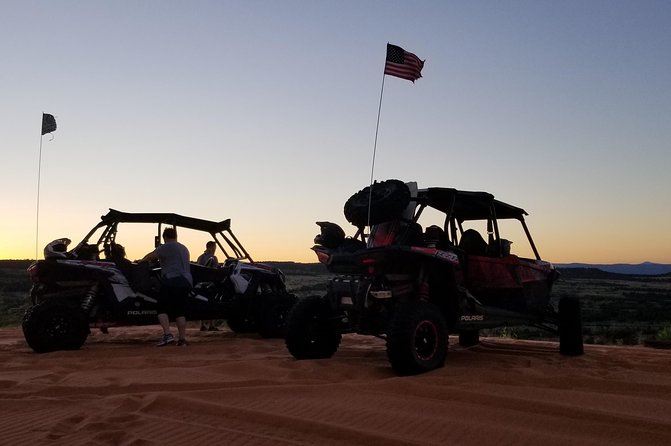 Sunset Sandboarding Peekaboo Slot Canyon UTV Adventure (Private) - Sandboarding at sunset