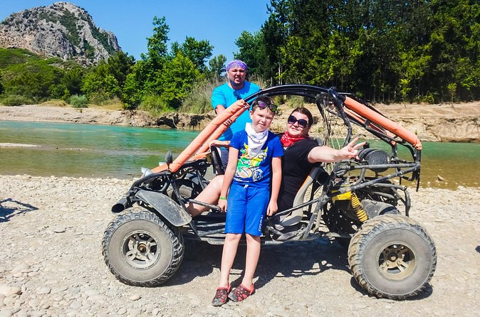 Super Combo 4in1 Rafting, Jeep, Buggy & Zipline f/Alanya - What the price really includes