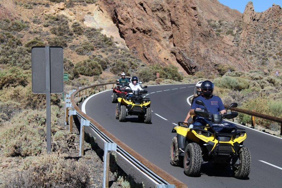 Teide National Park Day or Sunset Tour on Quads - Sunset above a sea of clouds