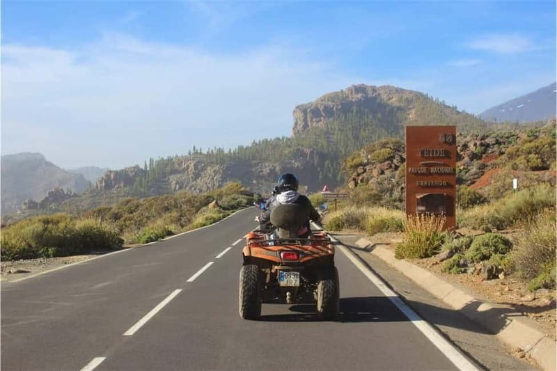 Tenerife, Guided Quad Tour on Mount Teide with Drink - Riding into Teide’s volcanic country