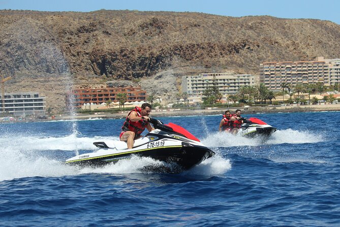 Tenerife : Jet Ski Tour with option for Quad Trip - Yellow Mountain, Red Mountain, and the Southern Coast
