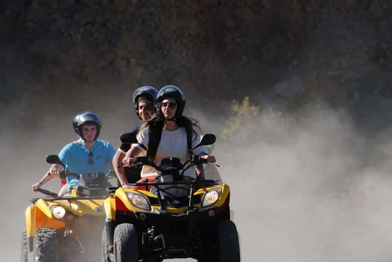 Tenerife: Quad Bike Tour to Mount Teide at Sunset - The first 35-minute ride through Vilaflor