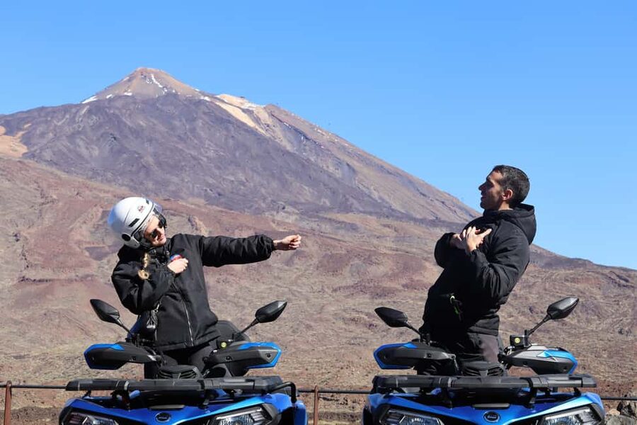 Tenerife: Quad Day Trip Teide National Park - Pico Viejo, one hour among volcanic views