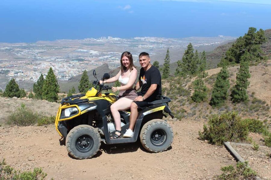 Tenerife: QUAD excursion TEIDE volcano - From Valle San Lorenzo toward Teide