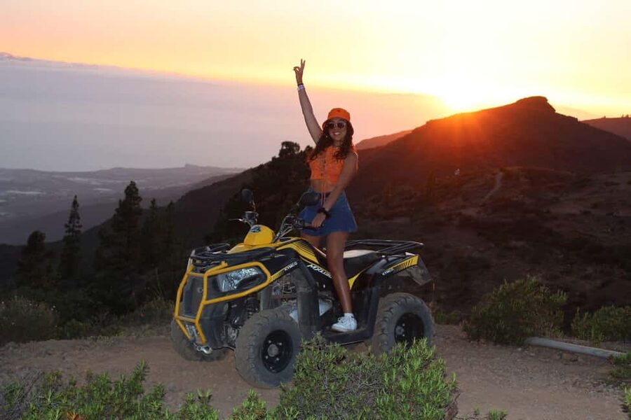 Tenerife: QUAD excursion TEIDE volcano - What the quad format adds